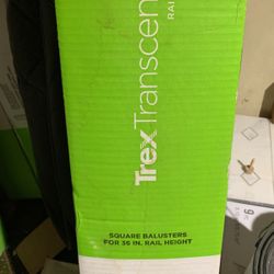 Trex Transcend Square Balusters For 36 In Rail Height