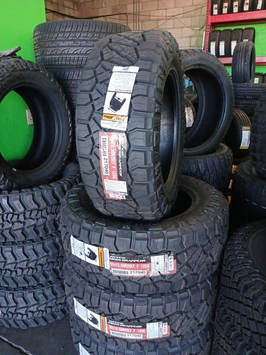 New tire nitto Ridge Glapper Lt 35 1250 20