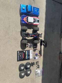 Traxxas Bigfoot Stampede with extras