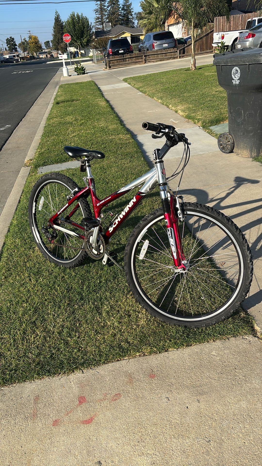 Bike Size 26 Schwinn Sx2000 Color Burgundy With Silver. Ready To Rade