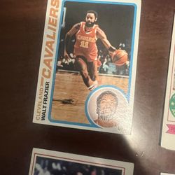 Cleveland Cavaliers Walt Frazier Card 