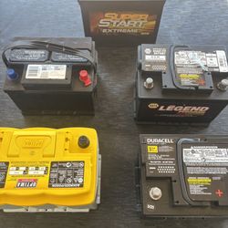 Car Batteries!!