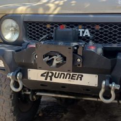 winch plate holder /porta Placas Para Winch