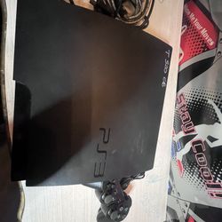 PS3 Slim 320 Gig W Control And Cables 