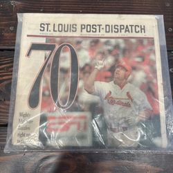 Mark McGuire 70th home run paper