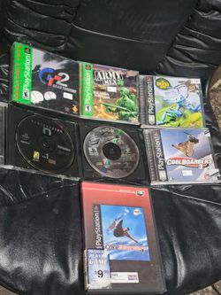 Playstation 1 Games! 7 Game Lot! Crash Bandicoot Warped! Grand Turismo 2! Army Men 3d!