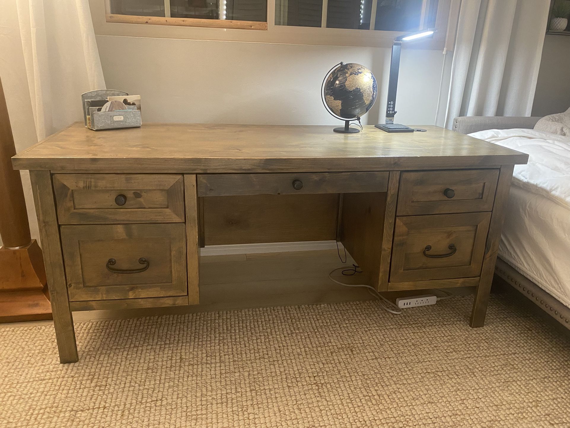 Large Wood Desk