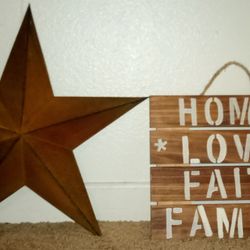 Wall Decor Farmhouse, Rustic,Country..