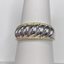 Aurora Italo 14k 925 FZN ring 