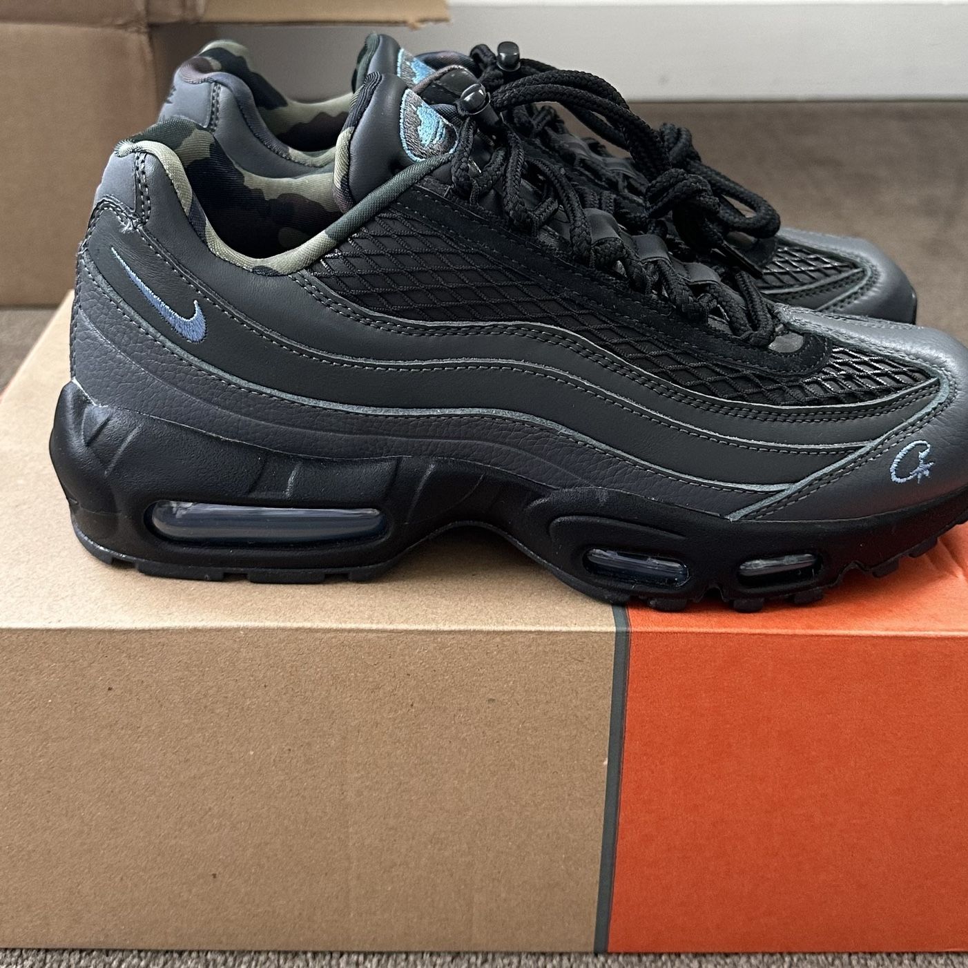 Nike Air Max 95 SP Corteiz Aegean Storm Size 8.5 for Sale in 