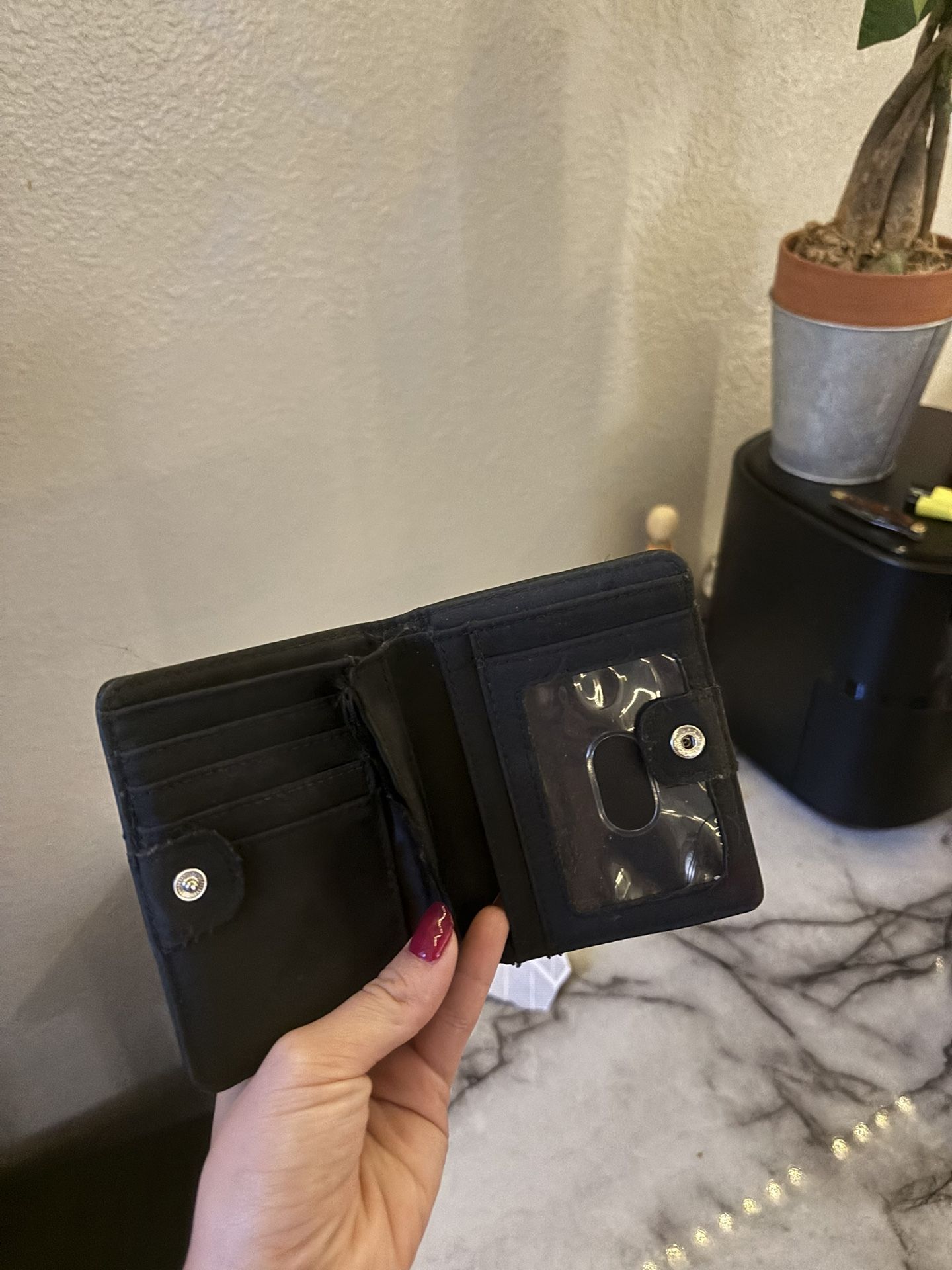 Small Black Wallet