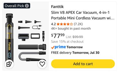 Strong Portable Vacuum