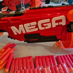 NERF GUN AND BULLETS 