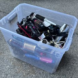 Huge Lot Of Hair Stylers (box not included)(all $150)