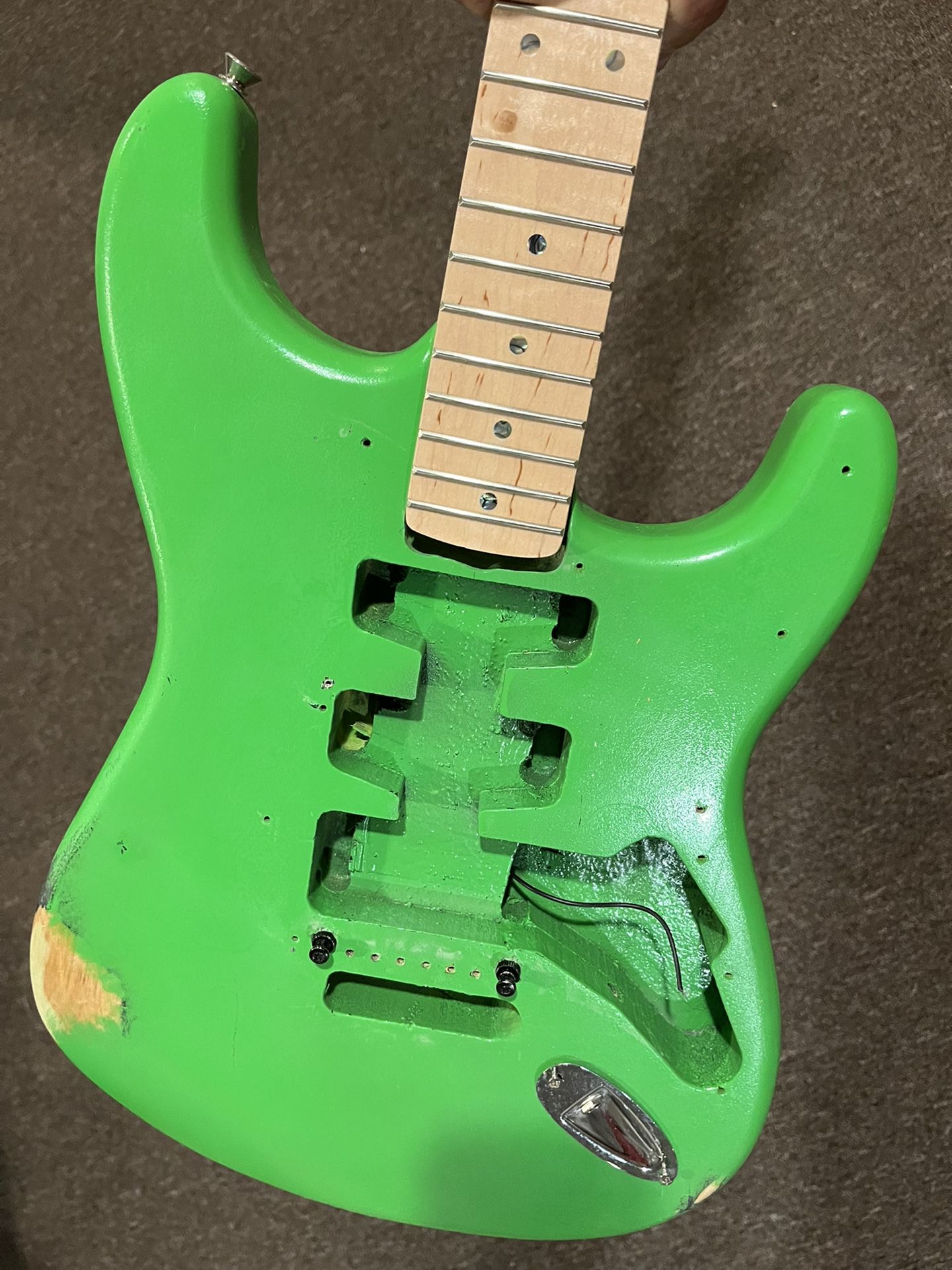 Guitar Body And Neck