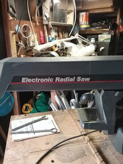 Craftsman Electronic Radial Arm saw
