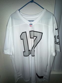 Nike NFL #17 Football Jersey White Devante Adam’s