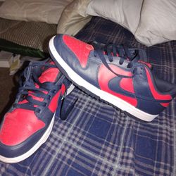Nike Navy And Red 