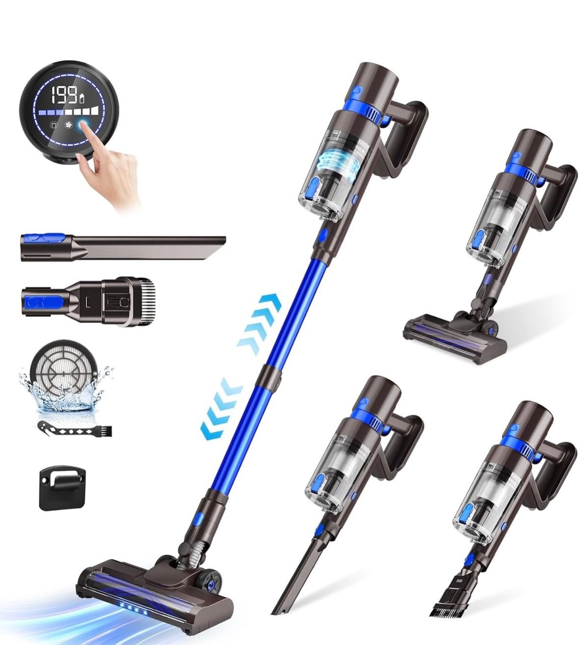 KCLASO Cordless Vacuum Cleaner 