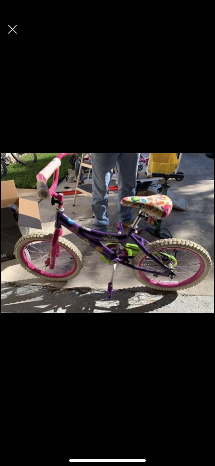 Kids shopkins bike
