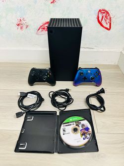Xbox Series X - 1 TB Disc Version , Bonus 1 Game , 1 Controller ( Used )