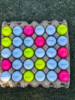 30 golf ⛳️ balls Taylor made speed soft