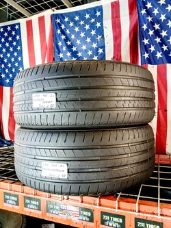 💰 Best deals are ca$h in person 2 USED TIRES 245/40RF21 BRIDGESTONE ALENZA RFT RUN FLAT TIRES 245/40R21 245/40ZR21 ALL SEASON LUXURY SUV TIRES 245 40