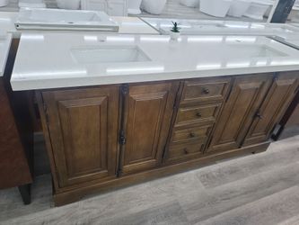 Bathroom Vanity 74"