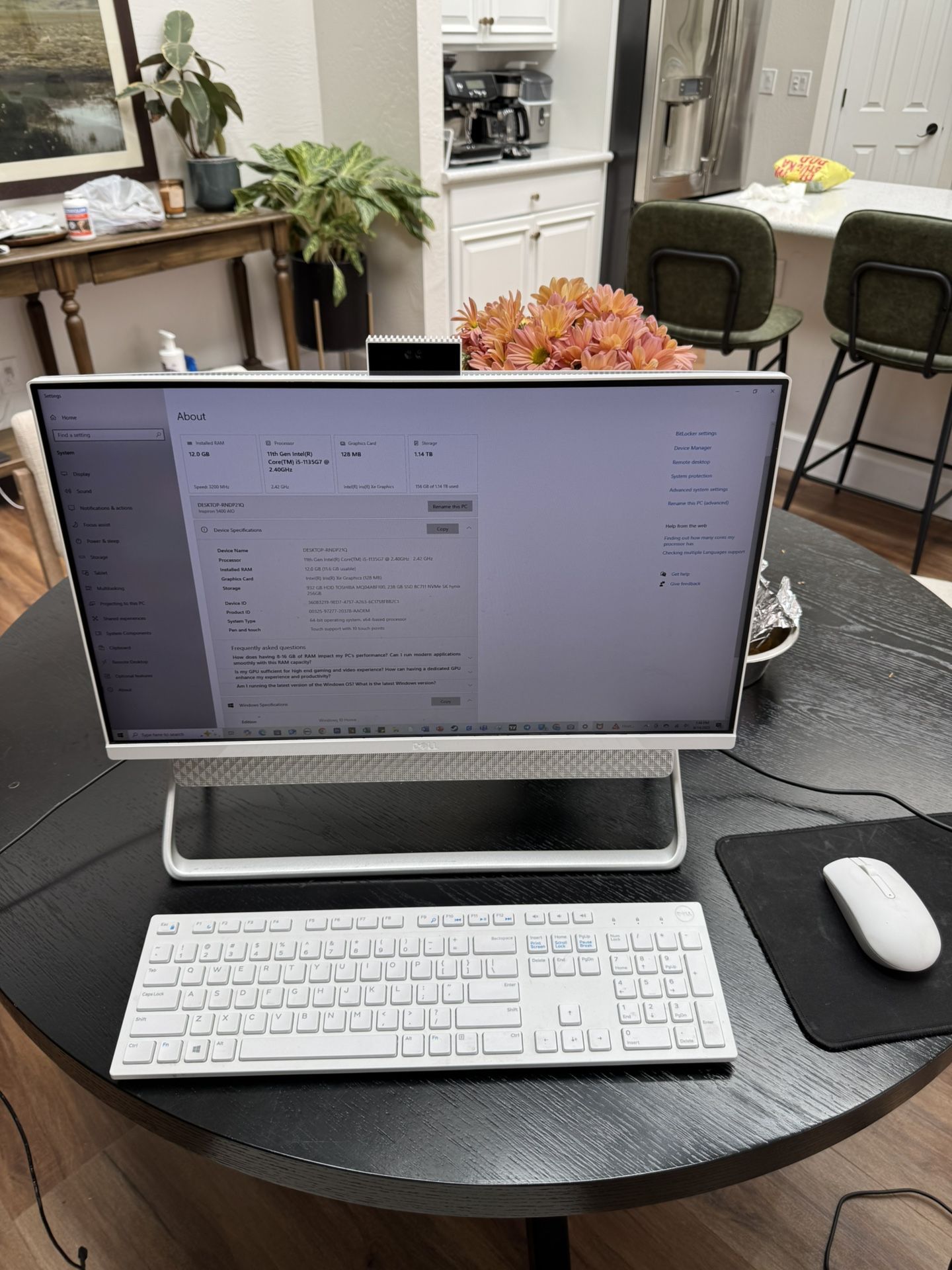 Dell Inspiron 5400 AIO