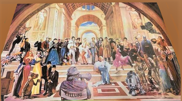 Rare History of American Cinema (Hollywood) Unframed Poster