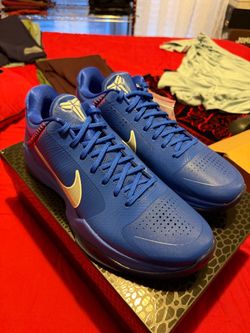 Kobe 5 shoes Hyper Royal Los Angeles Dodgers