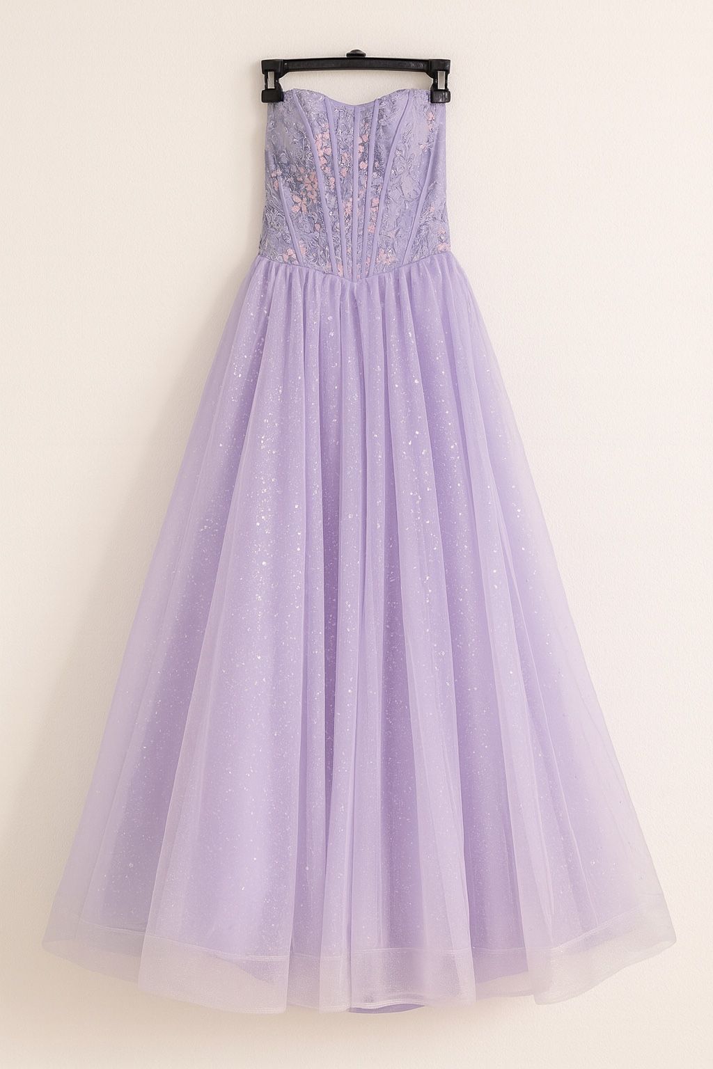 Lavender Sparkle Quinceañera Dress