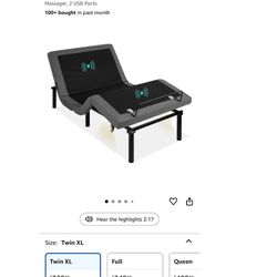 Twin Adjustable bed