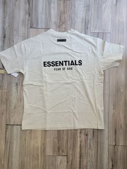 Essentials t shirt light oat