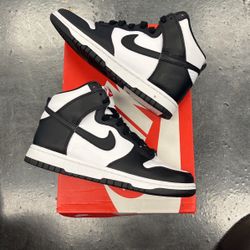 Dunk High Black White 