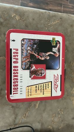 Upper Deck 1(contact info removed) Retro Basketball Tin Box