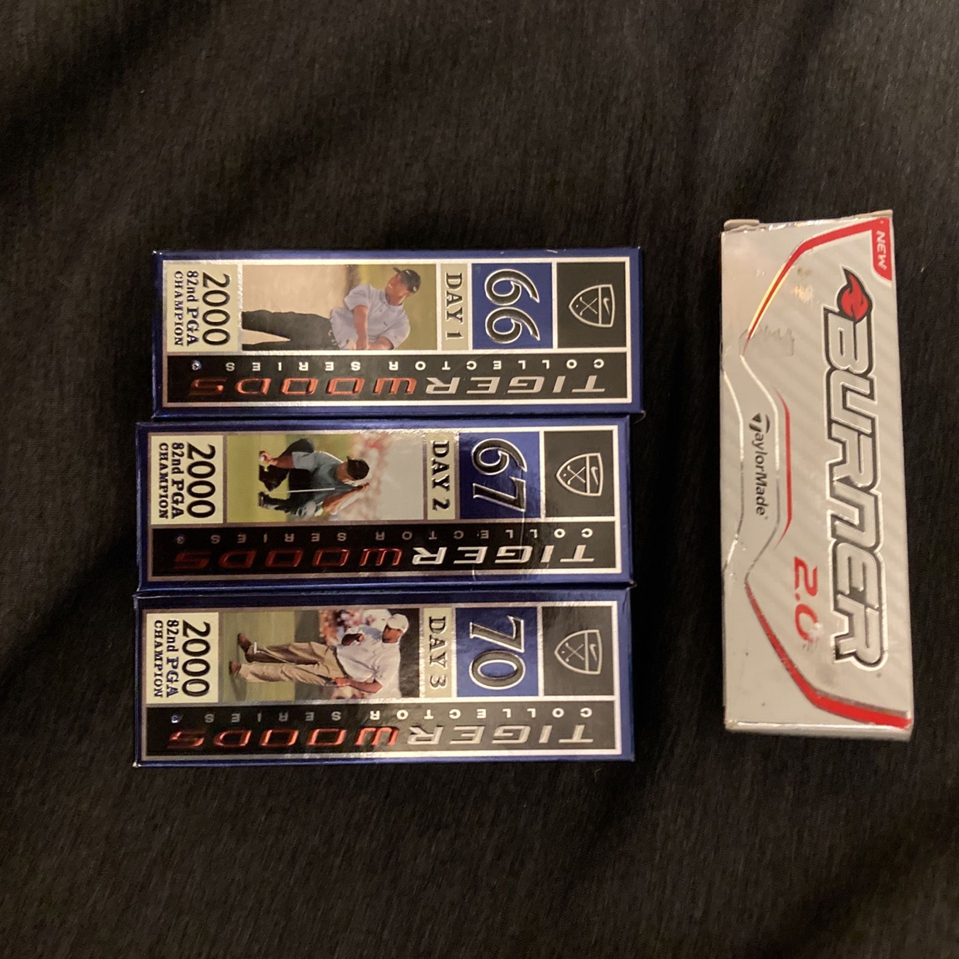 Tiger Woods Collectors Edition, 82Nd Pga And Wind Burner 2.0.