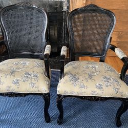 Side Chair (two) Farm Style ( Shabby Chic) 