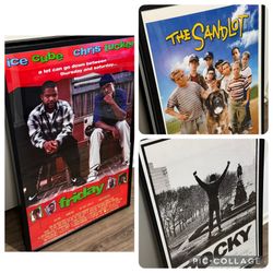 $60 For All Bring Iconic Cinema to Your Space – Framed Movie Poster Collection