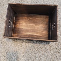 Wood Dog Toy Storage