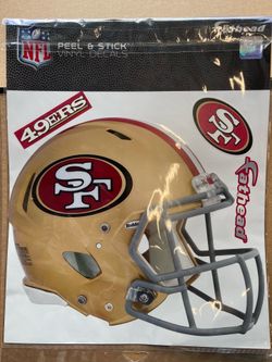 49ers Fathead sticker set