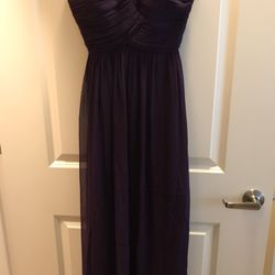 Size 0 Purple Gown/dress Homecoming