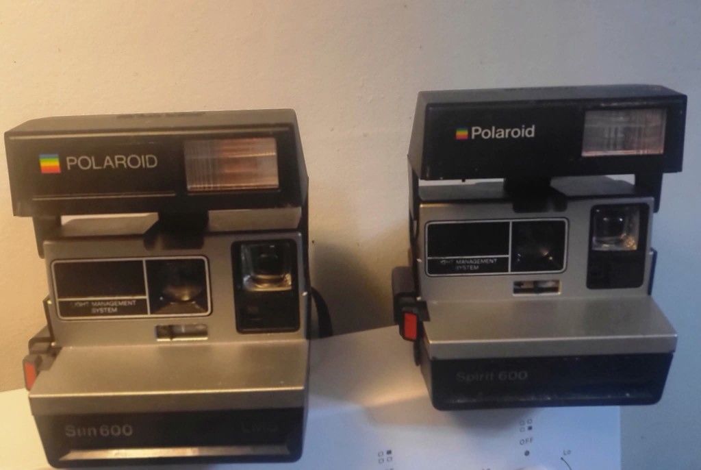 Vintage Polaroid Camera's 
