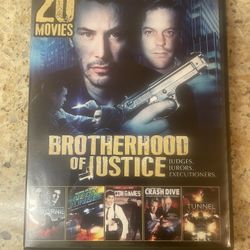 A collection of 20 action movies