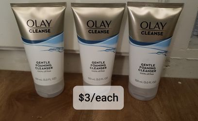 Olay cleanse foaming $3/each