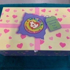 TY Beanie Babies Offical Club Memory Box