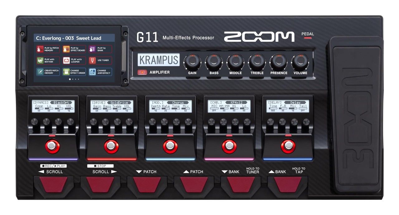 Zoom G11 Multi-Effects Pedal