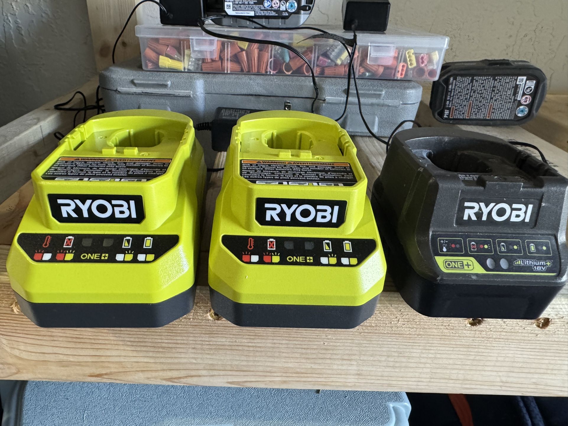 Ryobi Battery Chargers Only