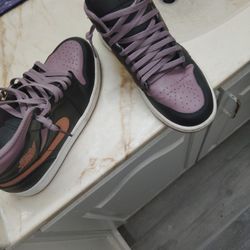 Air Jordan 1 Mid Se Black Size 8.5