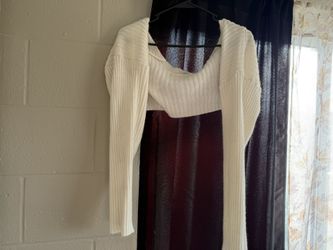 Sleeve Only White Shirt
